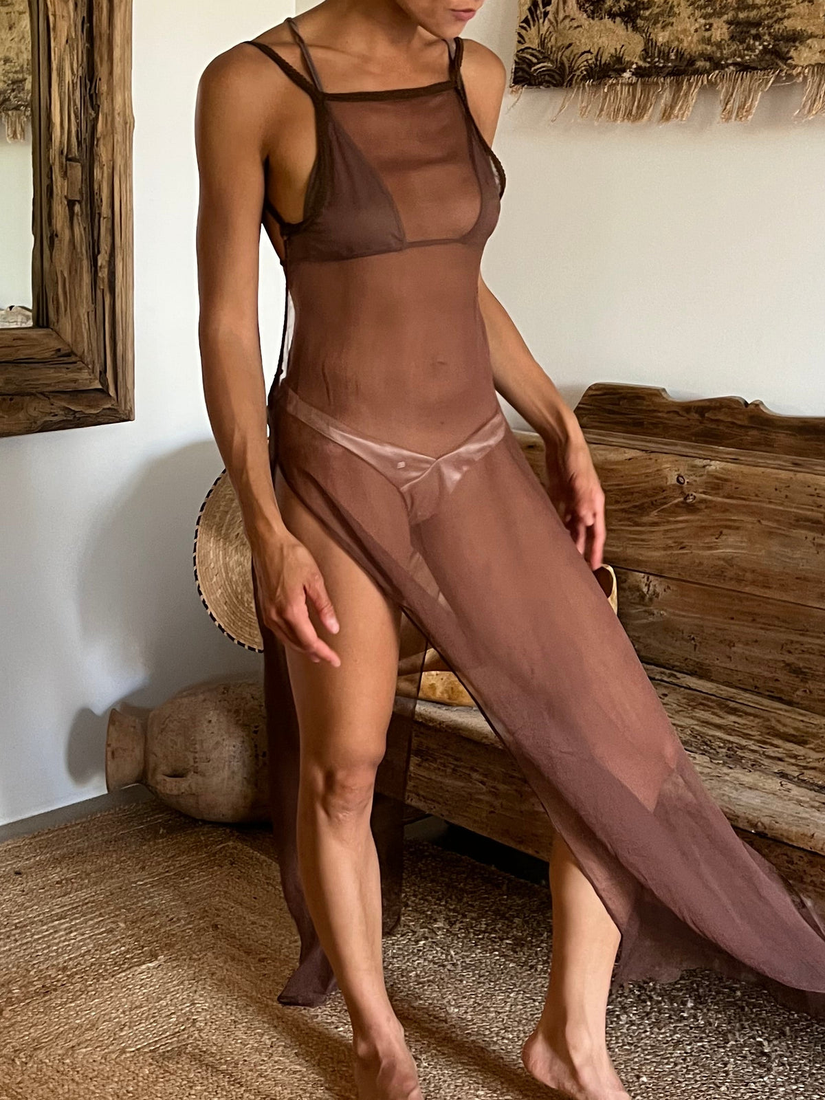 Isis Sundress - Brown