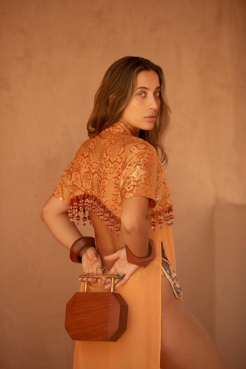 Isis sundress - Tangerine