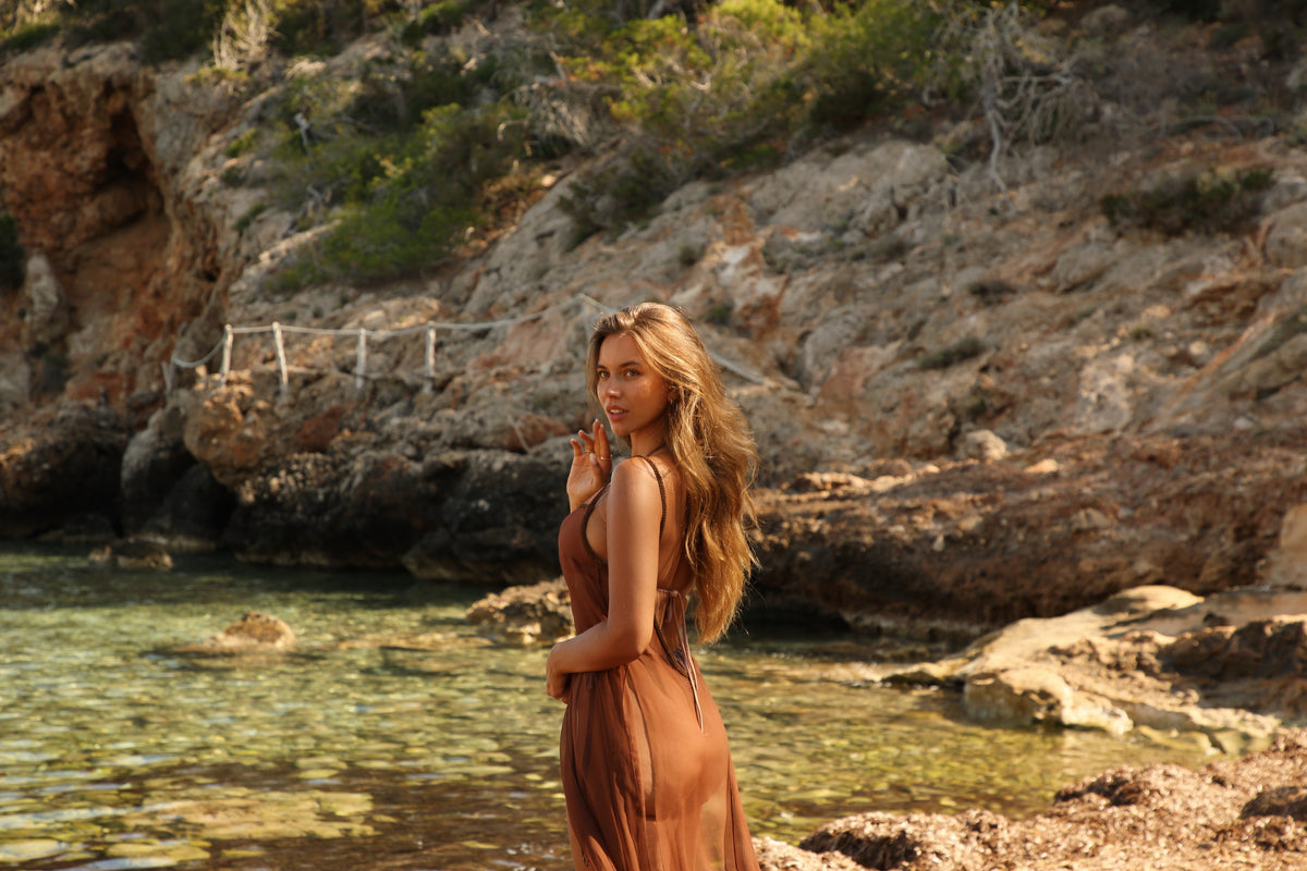 Isis Sundress - Brown