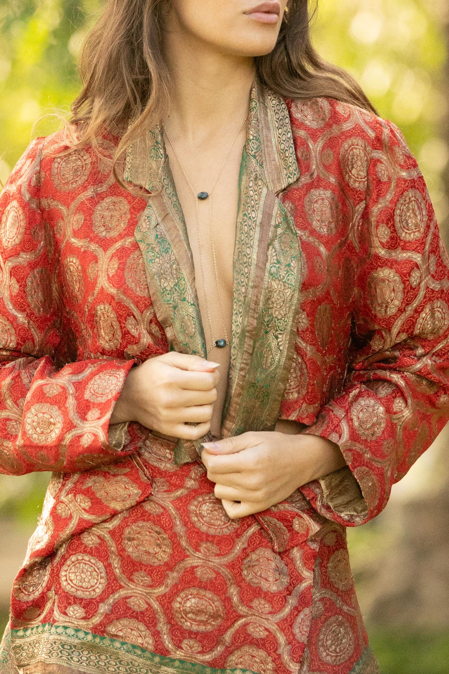 Athena in silk