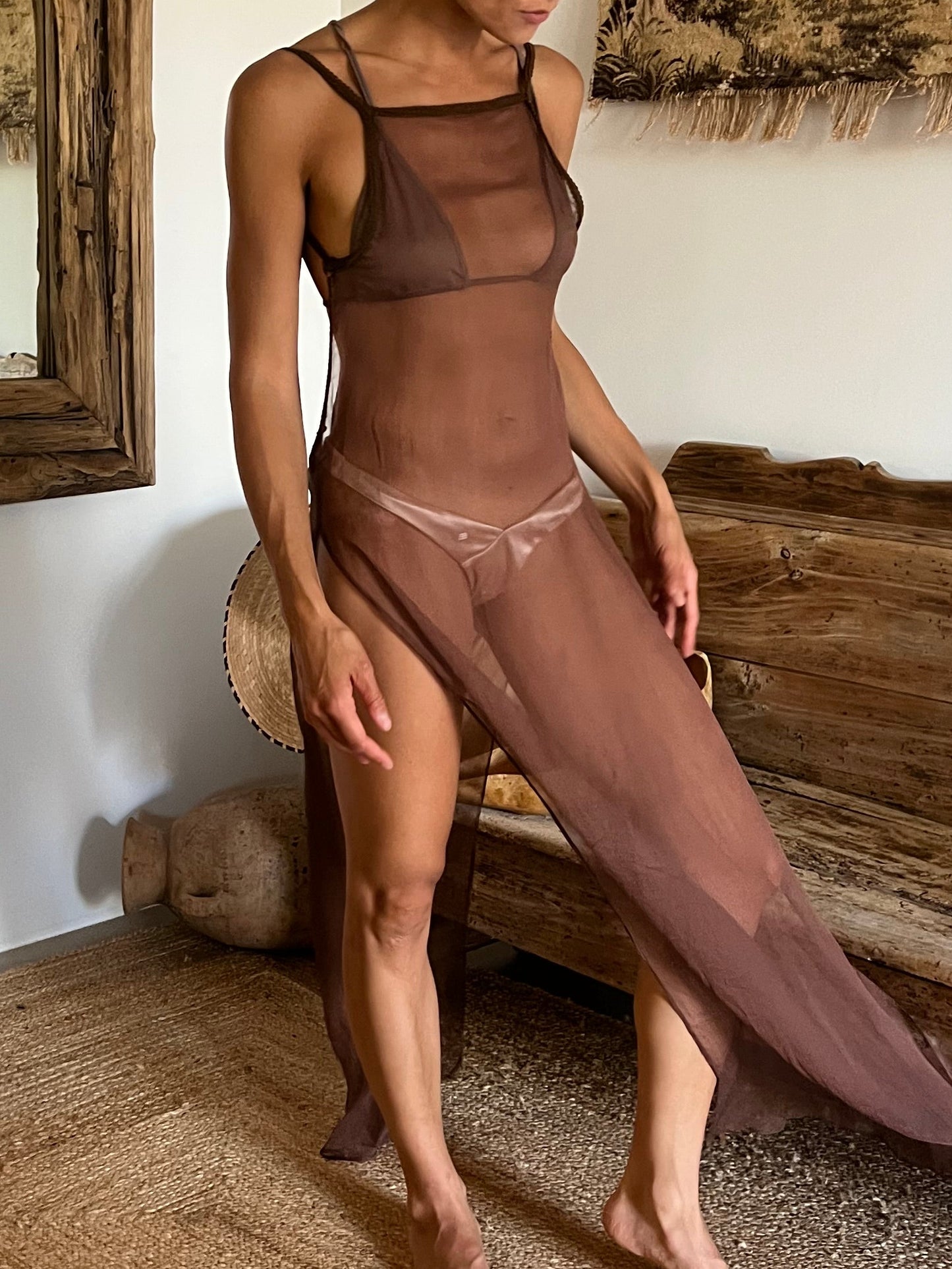 Isis Dress  High Neck