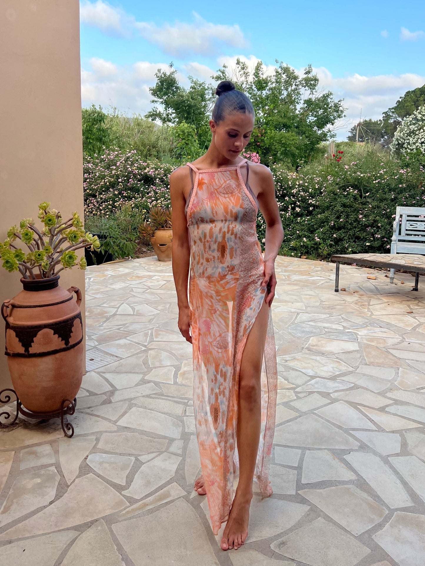 Isis Dress  High Neck