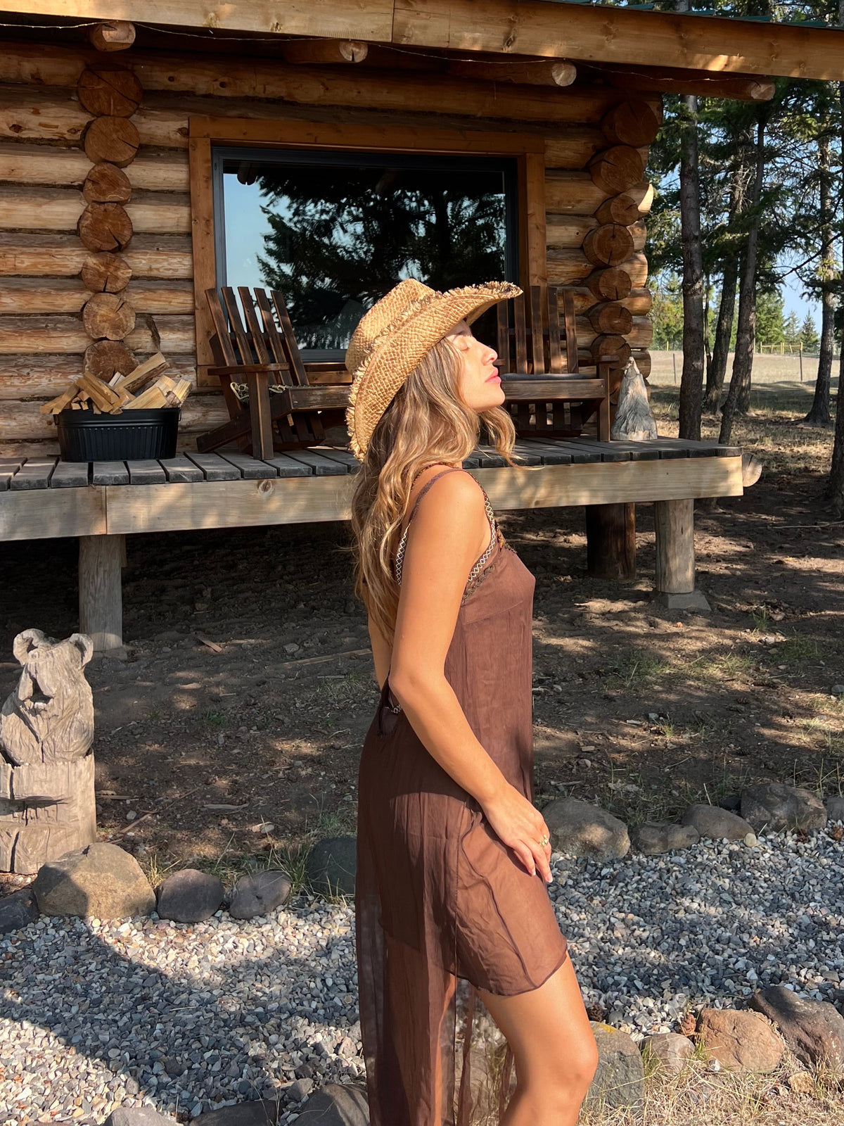Isis Sundress - Brown
