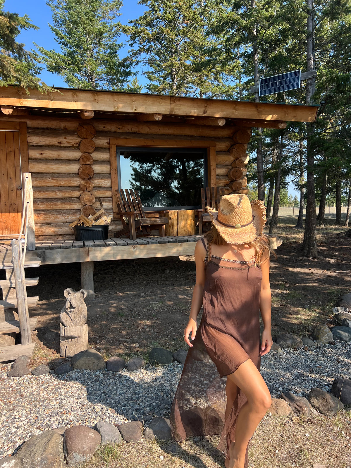 Isis Sundress - Brown